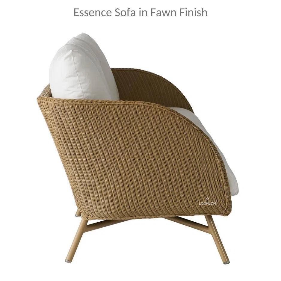 Essence Sofa All Weather Wicker Furniture Made USA - LOOMLAN - Lloyd Flanders - Outdoor Sofas &amp; Loveseats