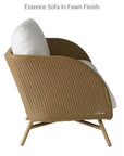 Essence Sofa All Weather Wicker Furniture Made USA - LOOMLAN - Lloyd Flanders - Outdoor Sofas & Loveseats
