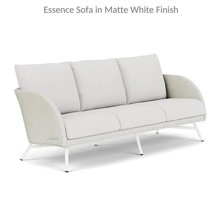Essence Sofa All Weather Wicker Furniture Made USA - LOOMLAN - Lloyd Flanders - Outdoor Sofas &amp; Loveseats
