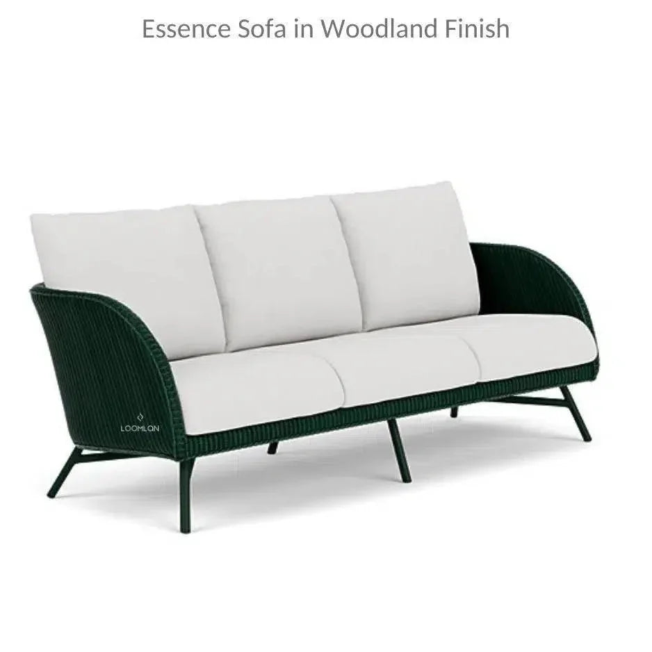 Essence Sofa All Weather Wicker Furniture Made USA - LOOMLAN - Lloyd Flanders - Outdoor Sofas &amp; Loveseats