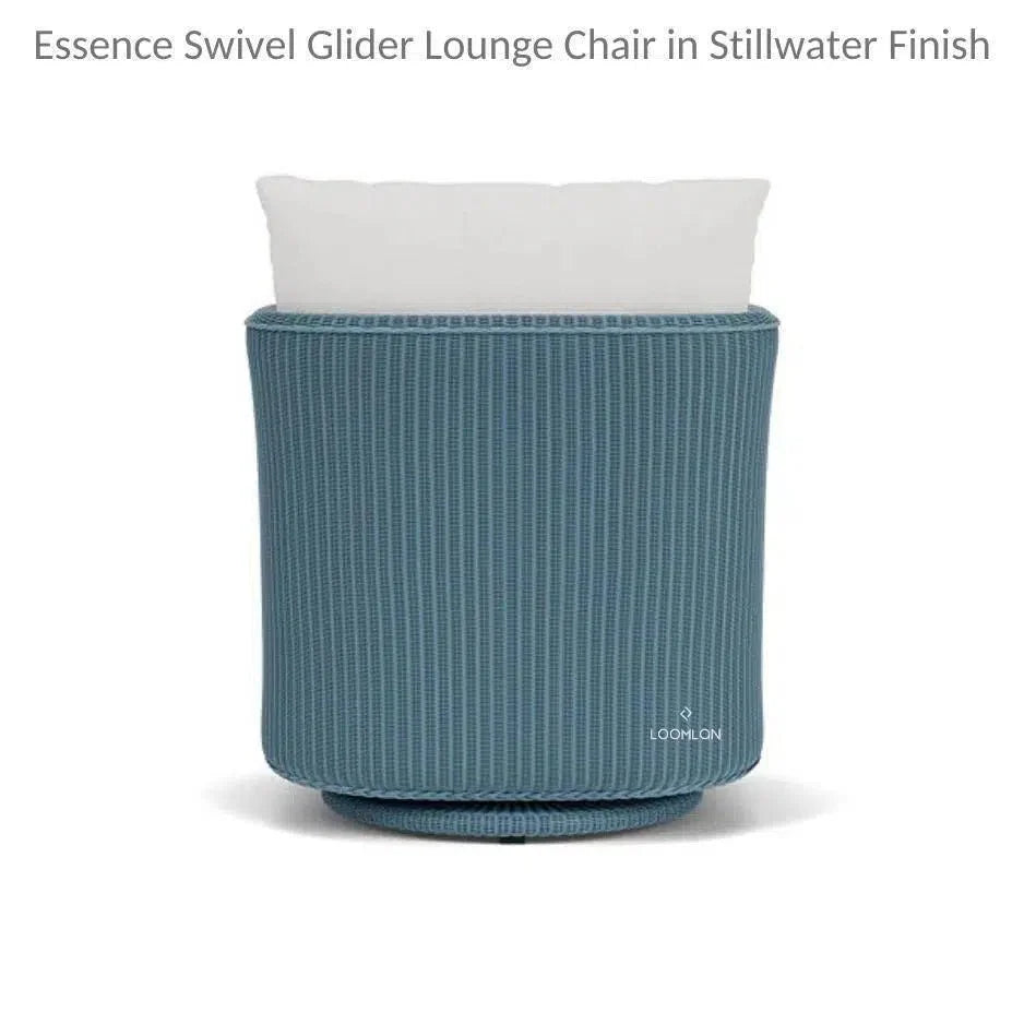 Essence Swivel Glider Lounge Chair Wicker Furniture - LOOMLAN - Lloyd Flanders - Outdoor Lounge Chairs