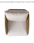 Essence Swivel Glider Lounge Chair Wicker Furniture - LOOMLAN - Lloyd Flanders - Outdoor Lounge Chairs