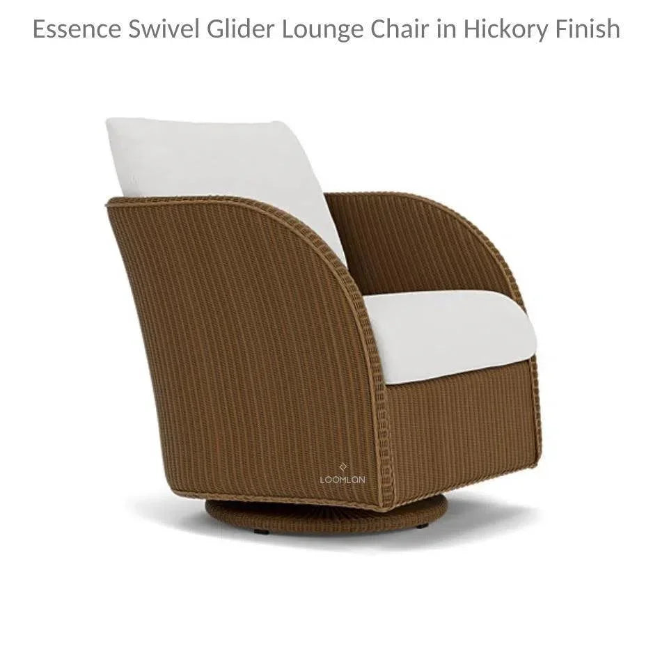 Essence Swivel Glider Lounge Chair Wicker Furniture - LOOMLAN - Lloyd Flanders - Outdoor Lounge Chairs