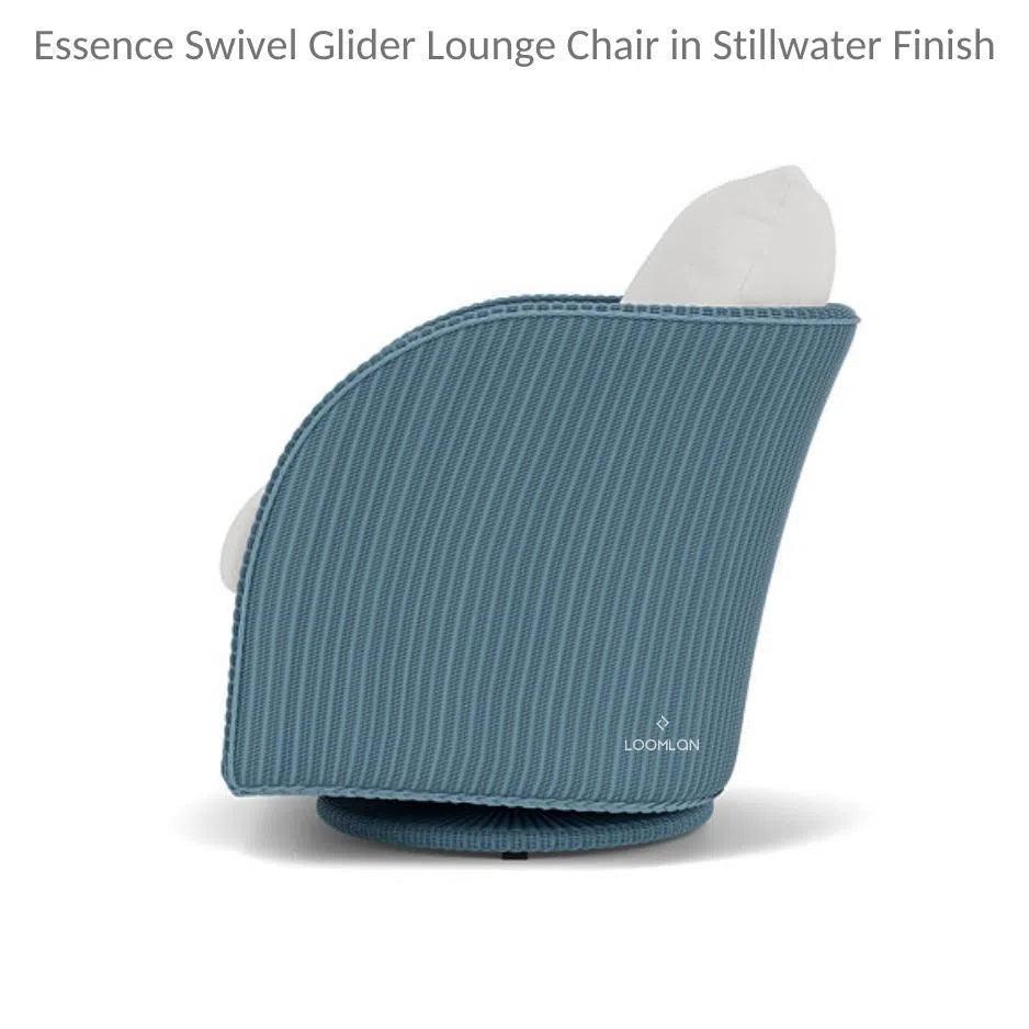 Essence Swivel Glider Lounge Chair Wicker Furniture - LOOMLAN - Lloyd Flanders - Outdoor Lounge Chairs