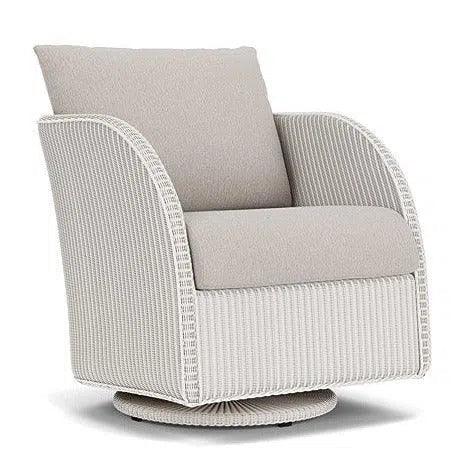 Essence Swivel Glider Lounge Chair Wicker Furniture - LOOMLAN - Lloyd Flanders - Outdoor Lounge Chairs