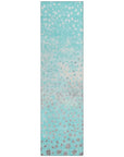 LOOMLAN Rugs Estara Teal Washable Indoor-Outdoor Rug