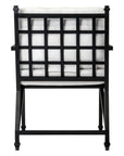 Seasonal Living Eterna Black Matte Patio Dining Arm Chair (Set Of 2)