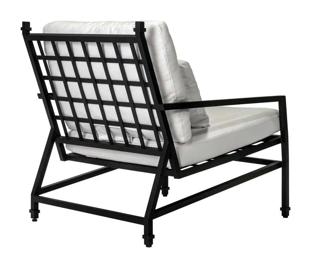 Eterna Black Sand Matte Patio Lounge Chair - LOOMLAN - Seasonal Living - Outdoor Lounge Chairs