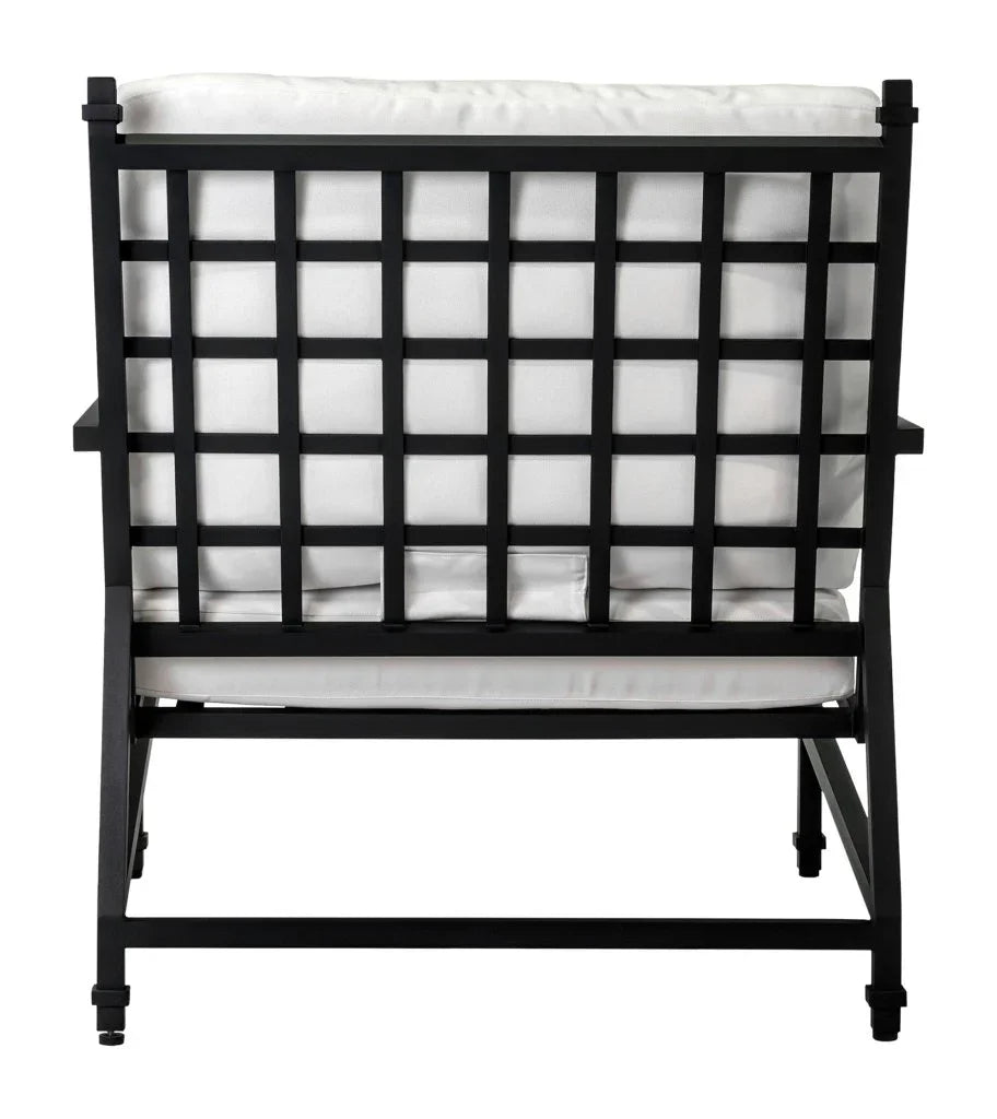 Eterna Black Sand Matte Patio Lounge Chair - LOOMLAN - Seasonal Living - Outdoor Lounge Chairs