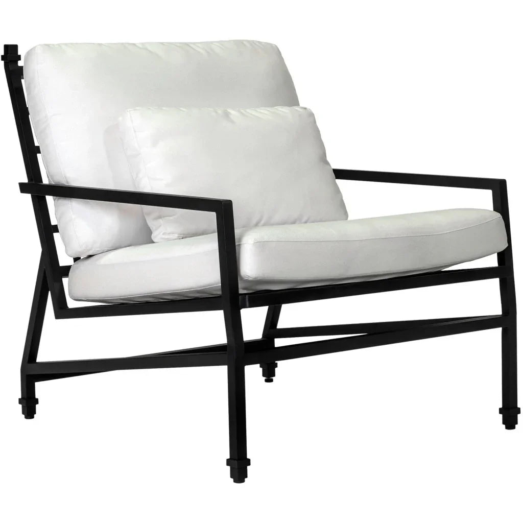 Eterna Black Sand Matte Patio Lounge Chair - LOOMLAN - Seasonal Living - Outdoor Lounge Chairs