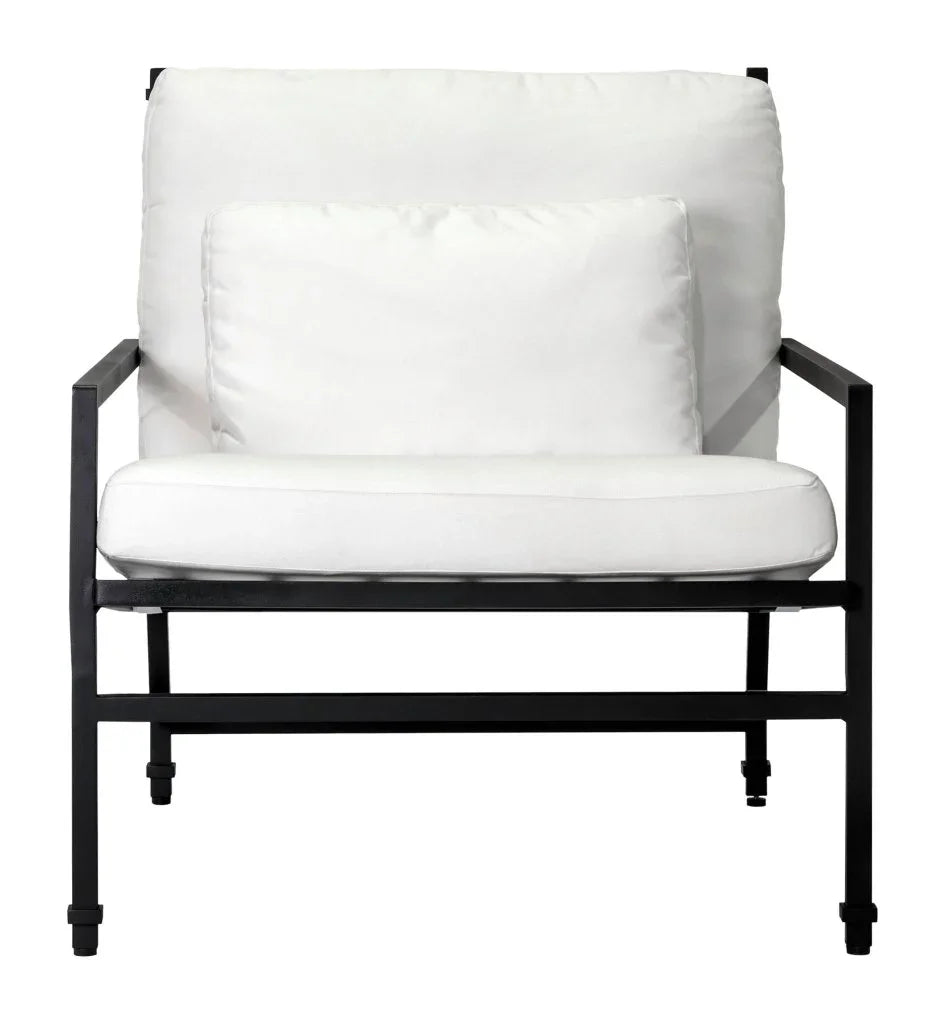 Eterna Black Sand Matte Patio Lounge Chair - LOOMLAN - Seasonal Living - Outdoor Lounge Chairs
