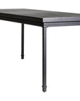 Eterna Modern Rectangular Patio Dining Table - LOOMLAN - Seasonal Living - Outdoor Dining Tables
