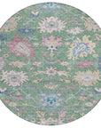 LOOMLAN Rugs Eugene Green Washable Indoor-Outdoor Rug