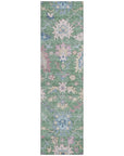 LOOMLAN Rugs Eugene Green Washable Indoor-Outdoor Rug