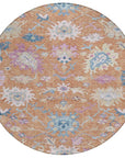 LOOMLAN Rugs Eugene Orange Washable Indoor-Outdoor Rug