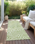 LOOMLAN Rugs Evalora Aloe Washable Indoor-Outdoor Rug
