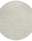 LOOMLAN Rugs Evalora Beige Washable Indoor-Outdoor Rug