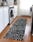 LOOMLAN Rugs Evalora Black Washable Indoor-Outdoor Rug