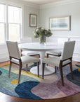 LOOMLAN Rugs Evan Green Washable Indoor-Outdoor Rug