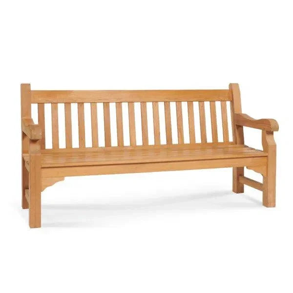 Exbury 3 - Person Teak Outdoor Bench - LOOMLAN - HiTeak - Outdoor Benches