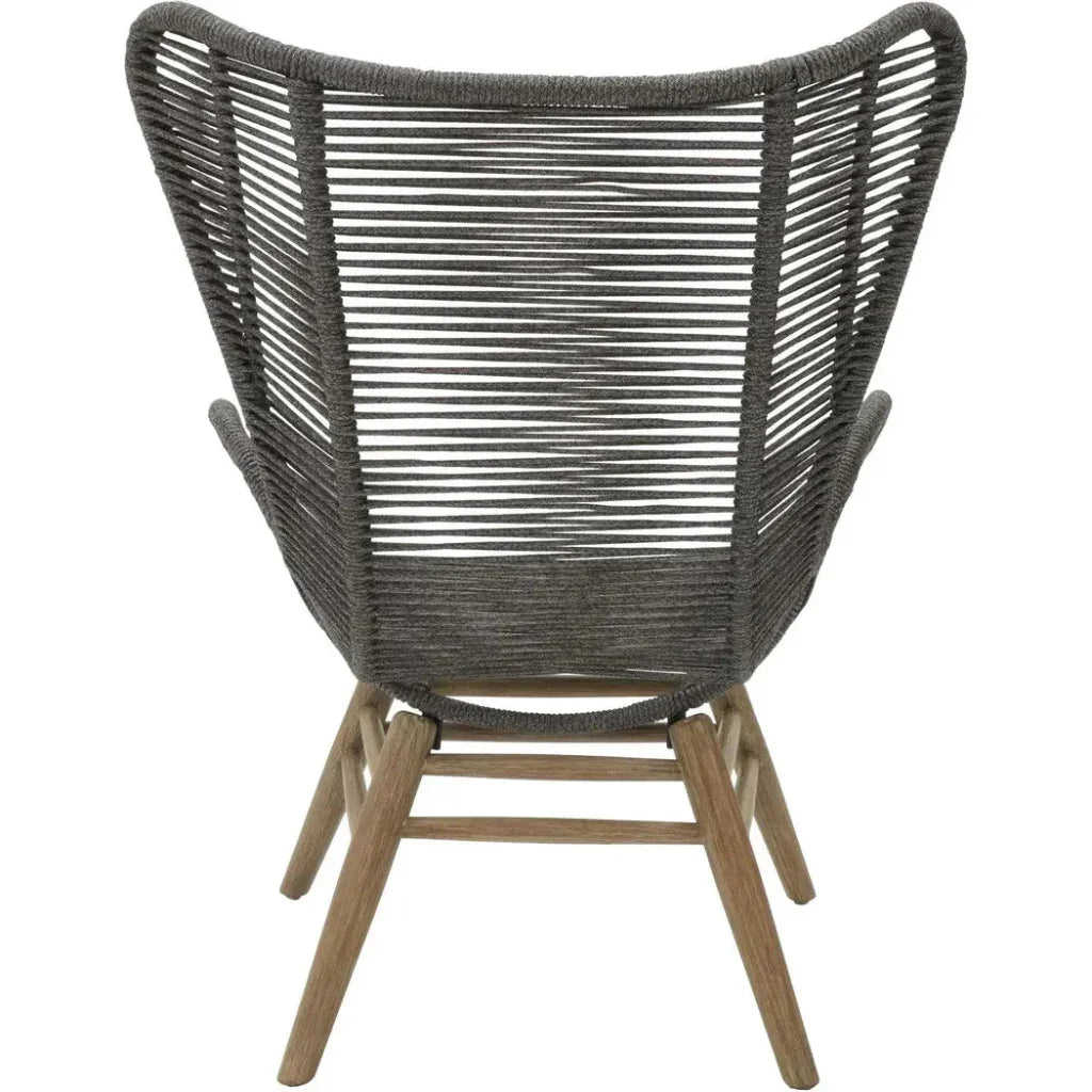 Explorer Neptune Chair &amp; Ottoman Outdoor Furniture - LOOMLAN - Seasonal Living - Outdoor Ottomans