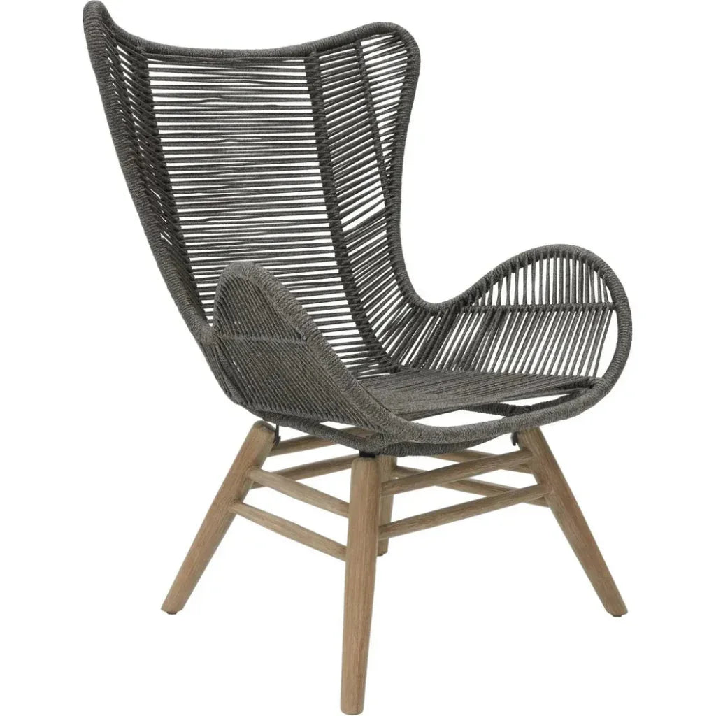 Explorer Neptune Chair &amp; Ottoman Outdoor Furniture - LOOMLAN - Seasonal Living - Outdoor Ottomans