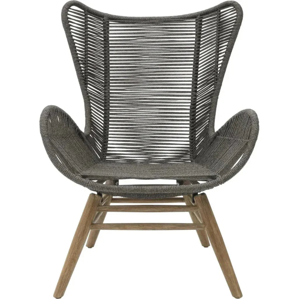 Explorer Neptune Chair &amp; Ottoman Outdoor Furniture - LOOMLAN - Seasonal Living - Outdoor Ottomans