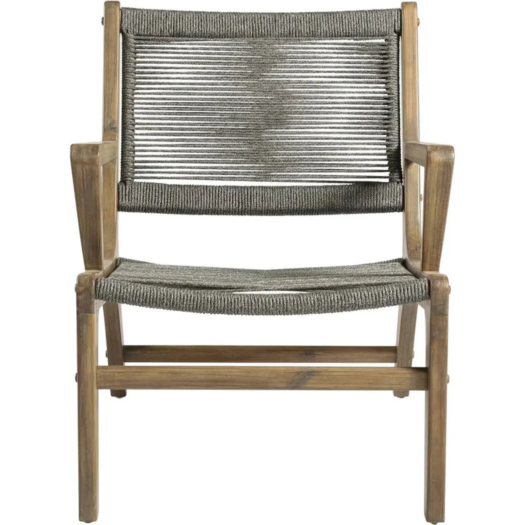 Seasonal Living Explorer Oceans  Grey Outdoor Lounge Chair