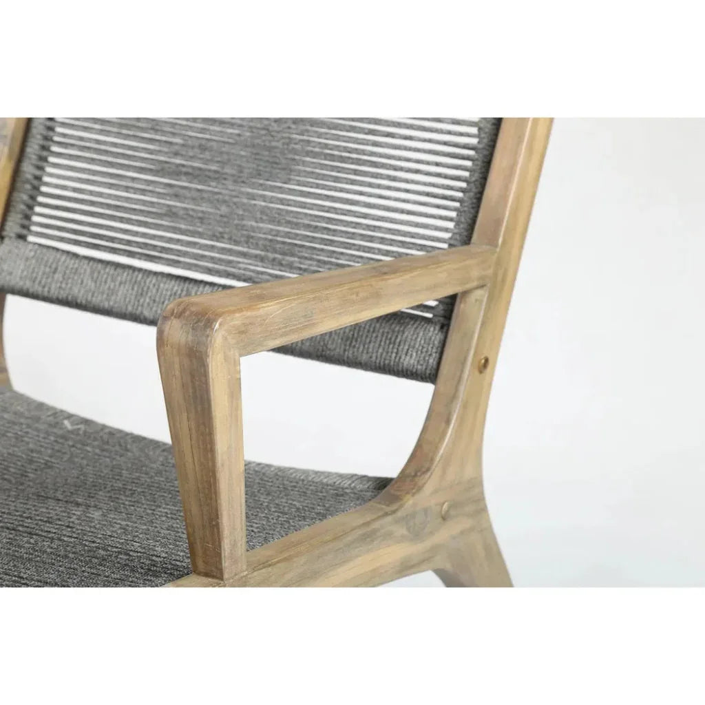 Seasonal Living Explorer Oceans  Grey Outdoor Lounge Chair