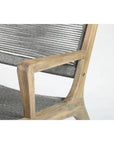 Seasonal Living Explorer Oceans  Grey Outdoor Lounge Chair