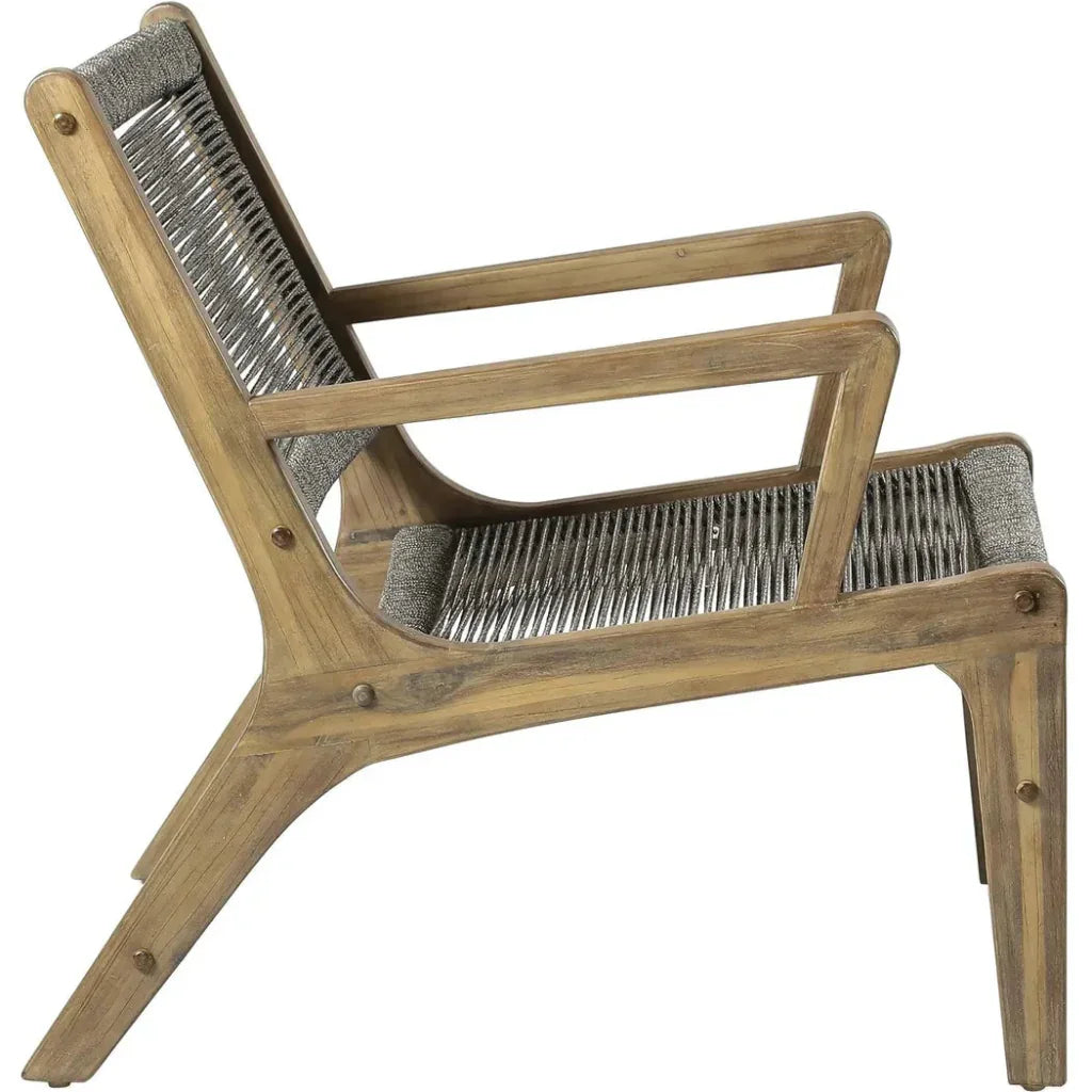 Seasonal Living Explorer Oceans  Grey Outdoor Lounge Chair