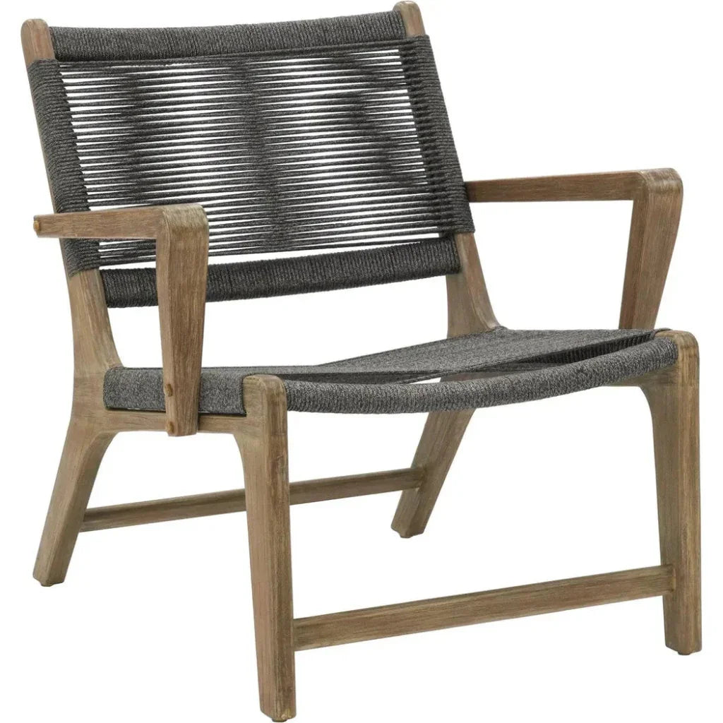 Seasonal Living Explorer Oceans  Grey Outdoor Lounge Chair