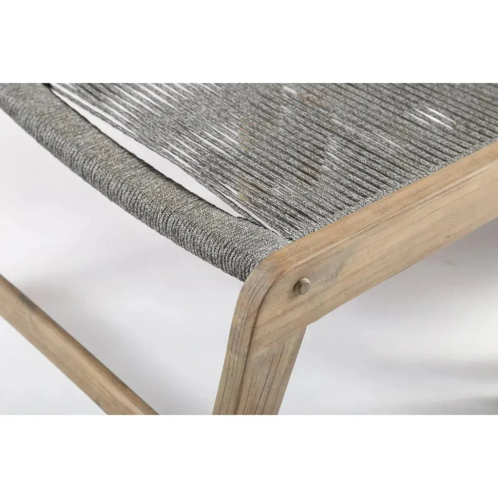 Seasonal Living Explorer Oceans  Grey Outdoor Lounge Chair