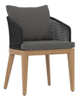 Capri Fabric Outdoor Dining Armchair