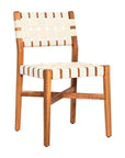 Tripicana Natural Wood Armless Dining Chair