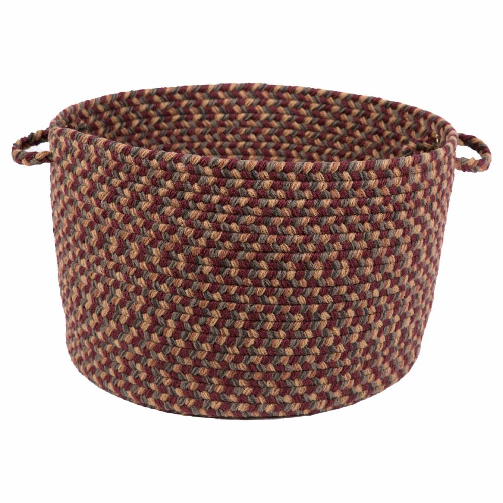 Rhody Rug Easy Living Braided Handmade Indoor-Outdoor Basket