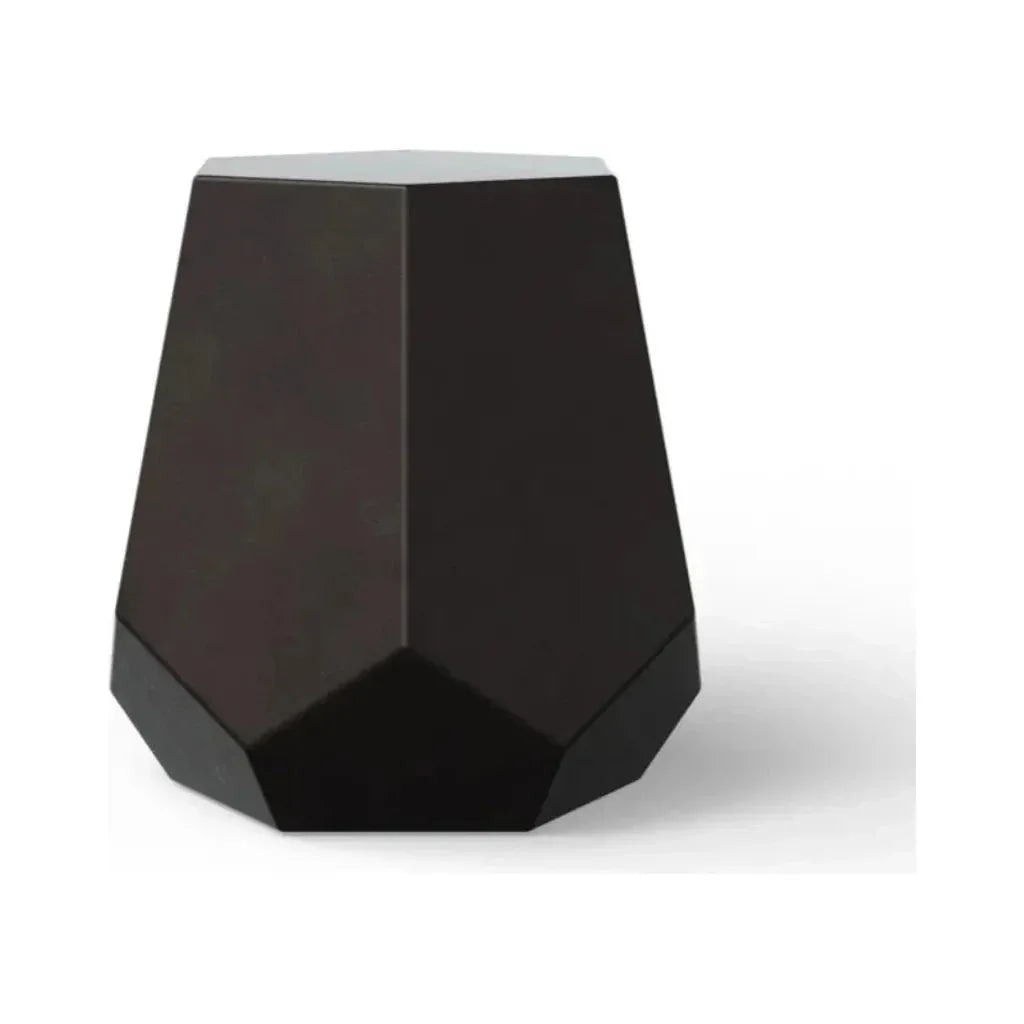 Faceted Fiber - Reinforced Concrete Outdoor Stool - LOOMLAN - Urbia - Garden Stools