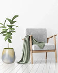 Cup Handcrafted Ceramic Outdoor Planter