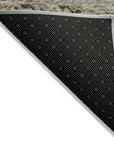 LOOMLAN Rugs Fariza Brown Washable Indoor-Outdoor Rug