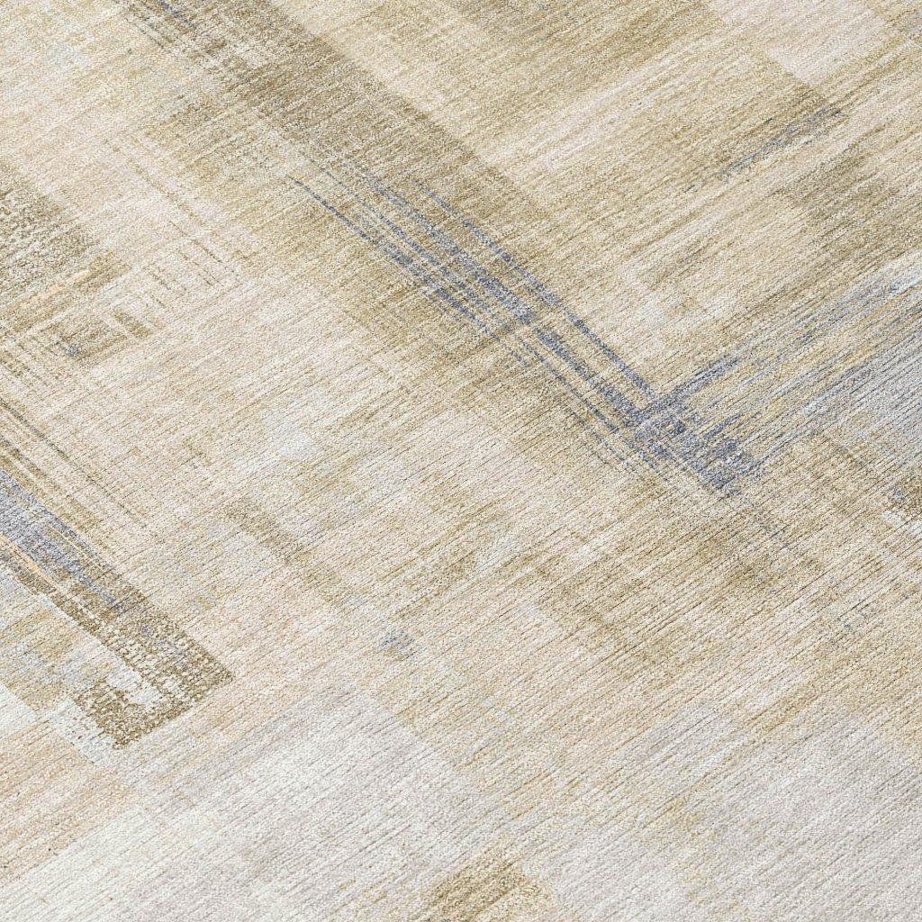 LOOMLAN Rugs Fayra Ivory Washable Indoor-Outdoor Rug