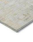 LOOMLAN Rugs Fayra Ivory Washable Indoor-Outdoor Rug