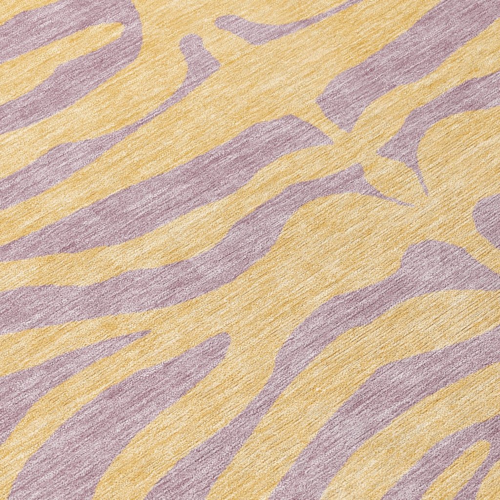 Fernelle Peach Washable Indoor - Outdoor Rug - LOOMLAN - LOOMLAN Rugs - Outdoor Rugs