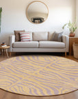 Fernelle Peach Washable Indoor - Outdoor Rug - LOOMLAN - LOOMLAN Rugs - Outdoor Rugs