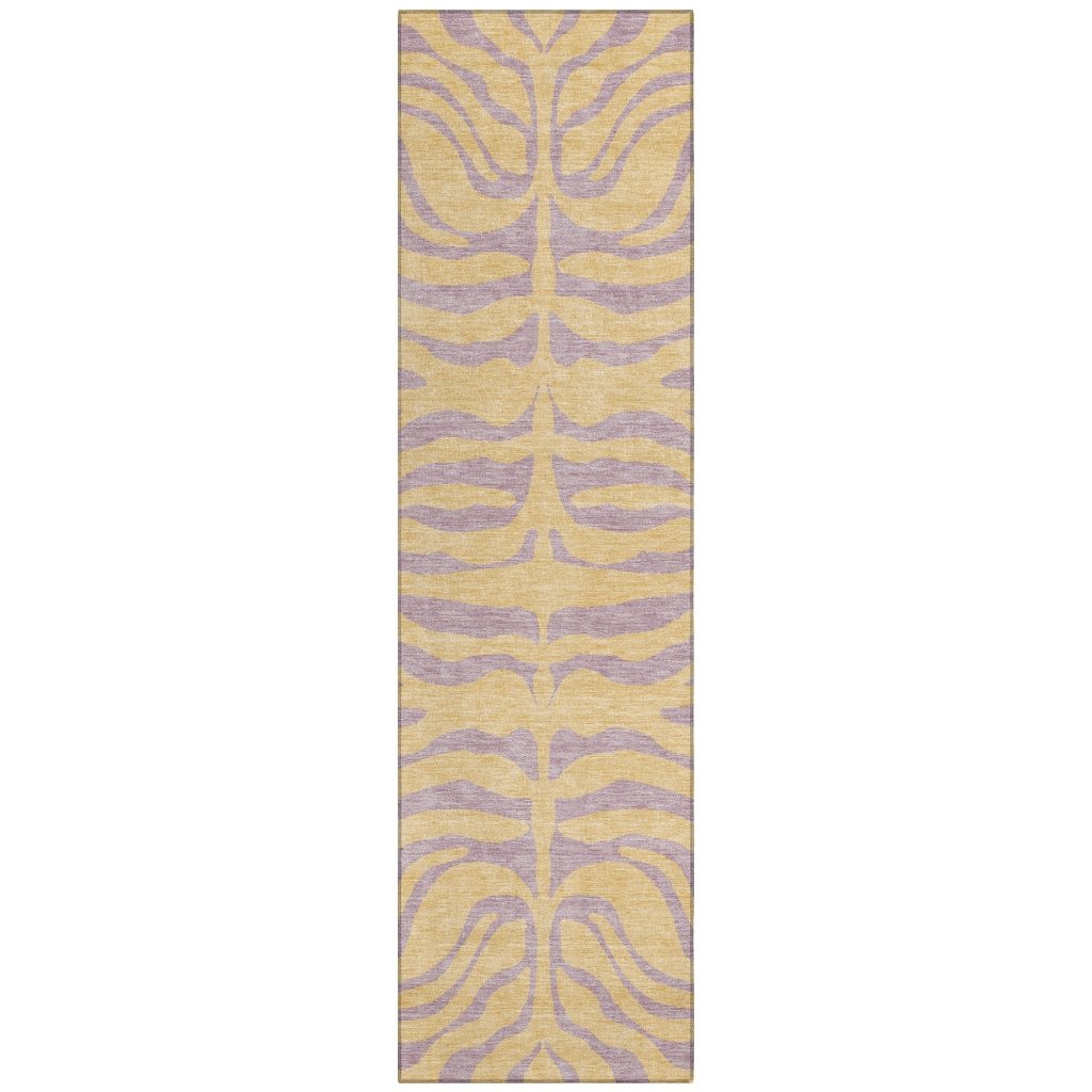 Fernelle Peach Washable Indoor - Outdoor Rug - LOOMLAN - LOOMLAN Rugs - Outdoor Rugs