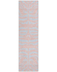 LOOMLAN Rugs Fernelle Pink Washable Indoor-Outdoor Rug
