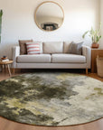 LOOMLAN Rugs Fibra Brown Washable Indoor-Outdoor Rug