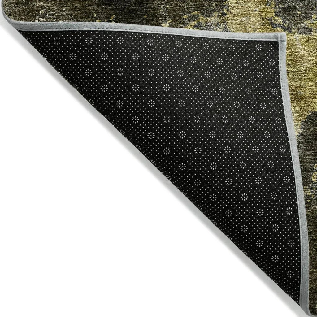 LOOMLAN Rugs Fibra Brown Washable Indoor-Outdoor Rug