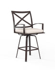 La Jolla Sunbrella Swivel Outdoor Barstool