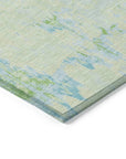 LOOMLAN Rugs Floraé Green Washable Indoor-Outdoor Rug