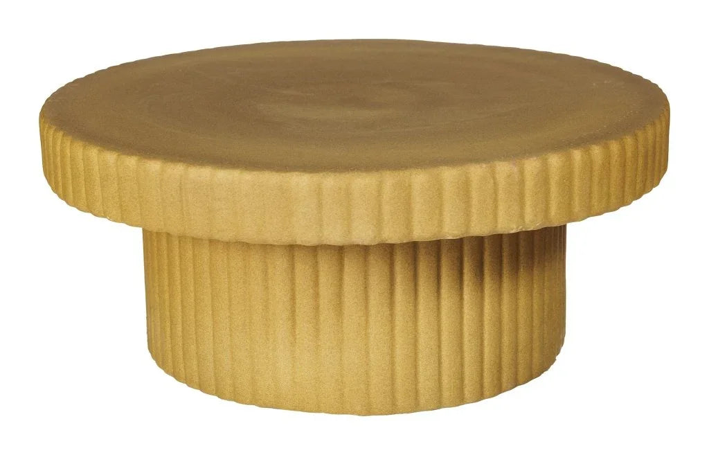 Flute Ceramic Glazed Patio Coffee Table - LOOMLAN - Seasonal Living - Outdoor Coffee Tables